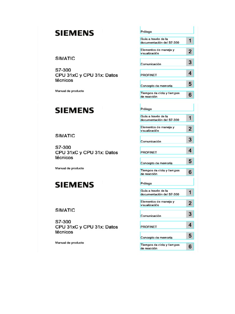 Siemens s7 300 | PDF