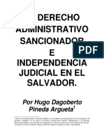 Derecho Administrativo Sancionador Hugo Pineda 1
