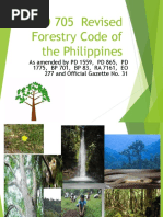 PD 705 Revised Forestry Code of The Philippines