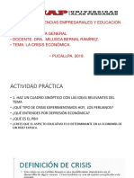 La Crisis Económica