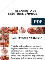 Processamento de embutidos cárneos