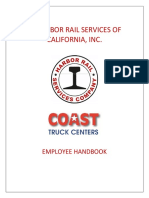 Harbor Rail Employee Handbook 2019