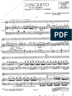 Reducción para Clarinete y Orquesta de Cámara de la Sinfonía en Si Mayor de Mercadante