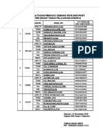 Daftar Piket Genap 18-19