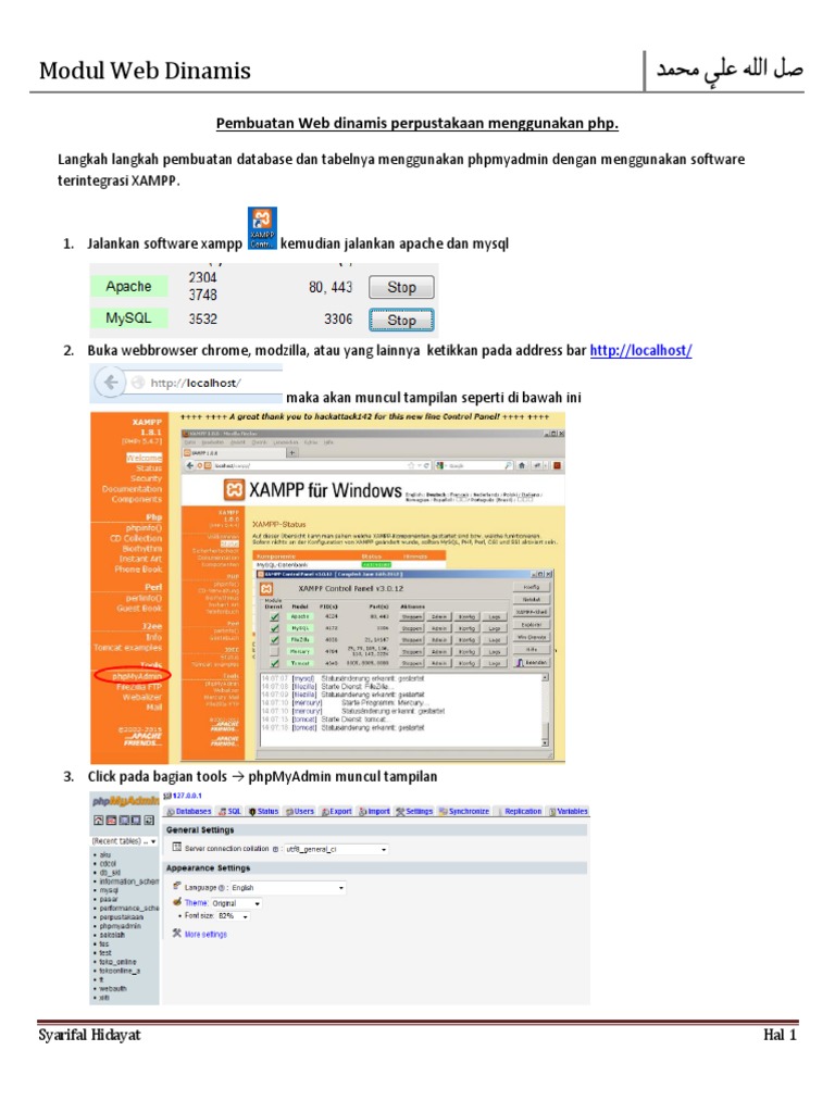 Panduan Pembuatan Web Dinamis PHP | PDF