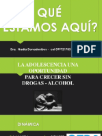 Los efectos de las drogas en los adolescentes