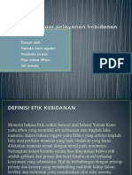 Issu Etik Dalam Pelayanan Kebidanan