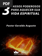 Sequencia 3 Passos Poderosos Aquecer Vida Espiritual