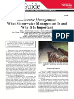 Stormwater Management:: What Stormwater Management Is and Why It Is Important