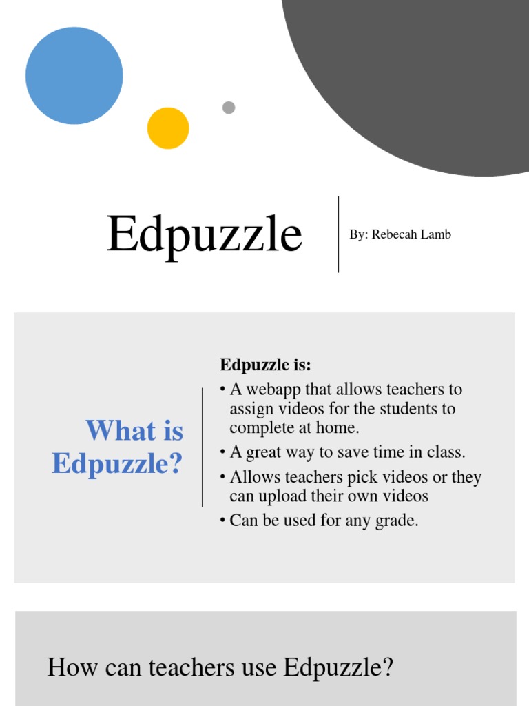 Edpuzzle Beka Lamb PDF