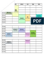 Horario 2019 II