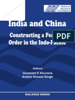 India and China Constructing A Peaceful