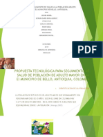 Propuesta Para Seguimiento de Salud de Población Del Adulto Mayor en Bello,Antioquia