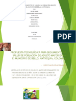 Propuesta para Seguimiento de Salud de Población Del Adulto Mayor en Bello, Antioquia