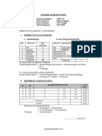 Analisis Alokasi Waktu