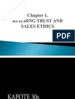 Professional Salesmanship Chapter 1