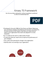 McKinsey 7S Framework Analyzer