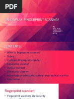 In Display Fingerprint