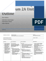 Secondary Curriculum 2a Unit Outline3