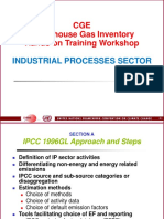 CGE Greenhouse Gas Inventory Hands-On Training Workshop: Industrial Processes Sector
