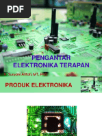 Pengantar Elektronika Terapan: Ir. Suryani Alifah, MT, PHD