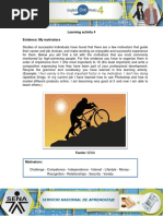 Evidence My Motivators