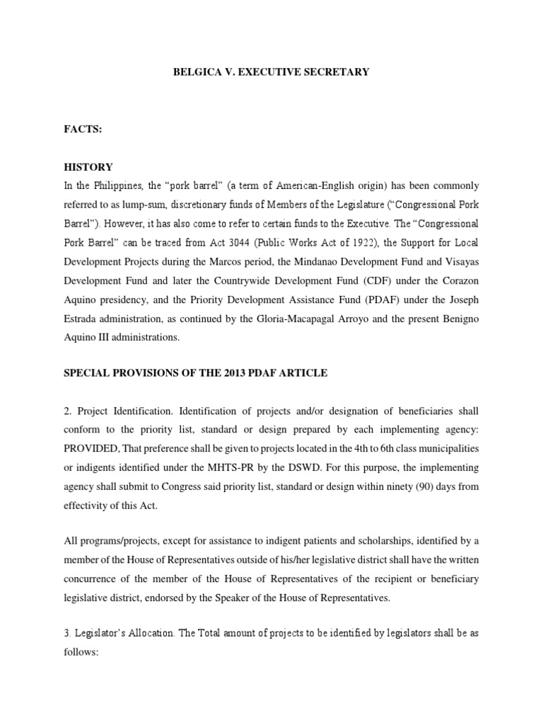 Belgica V. Ochoa G.r. No. 208566 November 19 2013