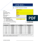 UBL Car Loan Calculator (Repayment Schedule) (2) Updated New Calculation Sheet