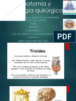 Anatomía y Patología Quirúrgica Tiroides