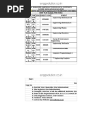 Timetable PDF