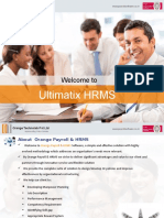 Ultimatix HRMS: Welcome To