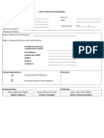 Form Stripping Request