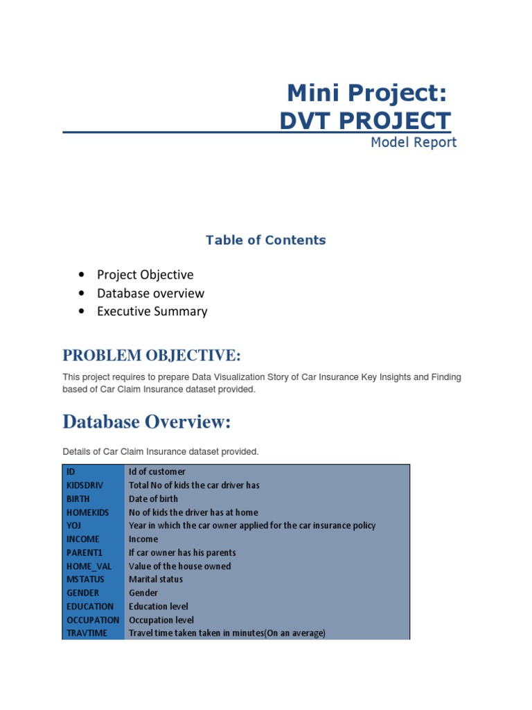 Car Insurance Claim Insights | PDF | Business | Finance & Money Management