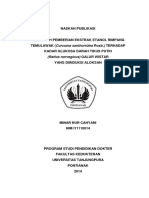 Pengaruh Ekstrak Temulawak Curcuma Xanth PDF