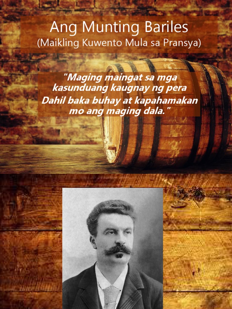 Ang Munting Bariles !0 MMA Celeste Castromayor | PDF