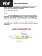 Pulse Modulation (PCM)