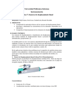 Sensores de Desplazamiento Lineal