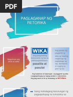 Paglaganap NG Retorika