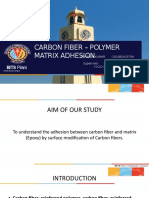 Carbon Fiber - Polymer Matrix Adhesion: BITS Pilani