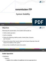Transmission ITP: System Stability