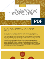 Pancasila Ditinjau Dari Aspek Budaya Dan Yuridis