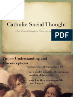 Catholic Social Thought: Ang Pinakatatagong Lihim NG Simbahan