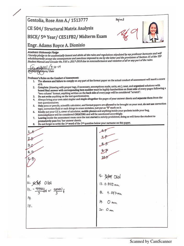 Midterm Exam | PDF