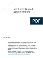 Vehicle Diagnostics and Health Monitoring