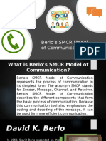 Berlo's SMCR Model of Communication