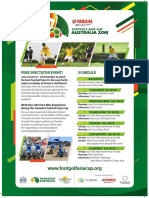2019 FootGolf Asia Cup Program