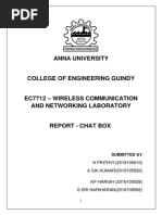 Anna University: N PRITHVI (2016105610) A SAI KUMAR (2016105582)