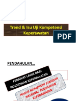 Trend & Isu Uji Kompetensi Keperawatan