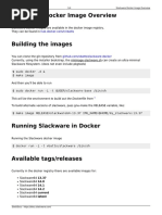 Slackware Docker Image Overview