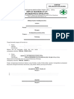 B. Surat Perjanjian Kerjasama (Mou)